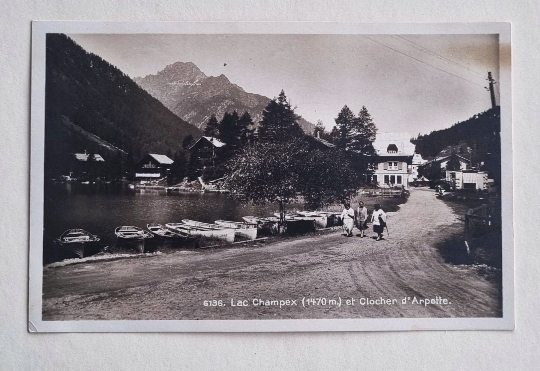 Ansichtskarten: Lac Champex - alte Ansichtskarte – Gebraucht aus Rothrist von RROENK