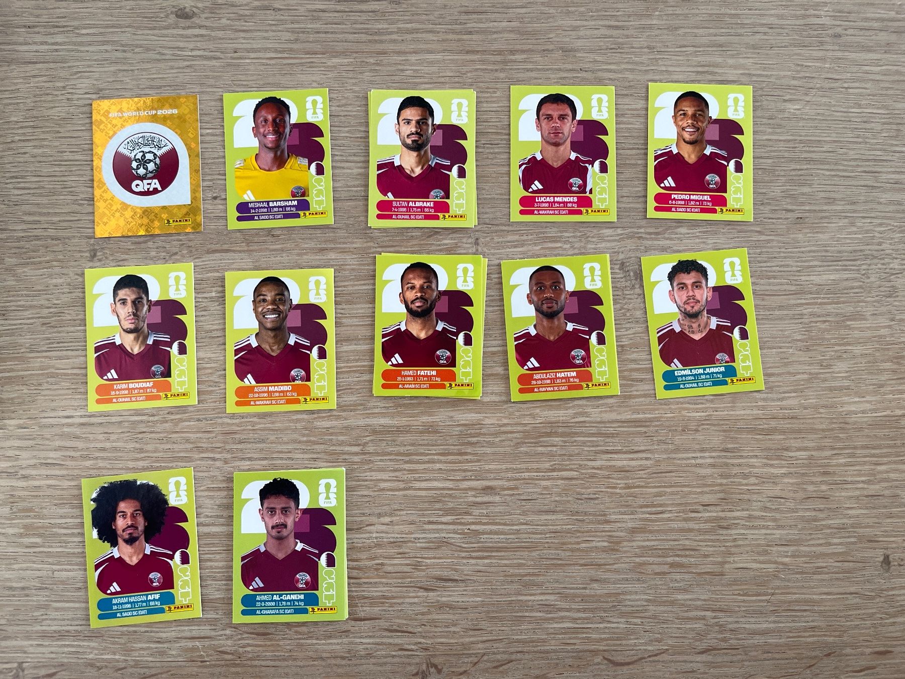 Panini Cartes à collectionner: Panini 2026 Qatar – D'occasion à Niederrohrdorf par danino17 1