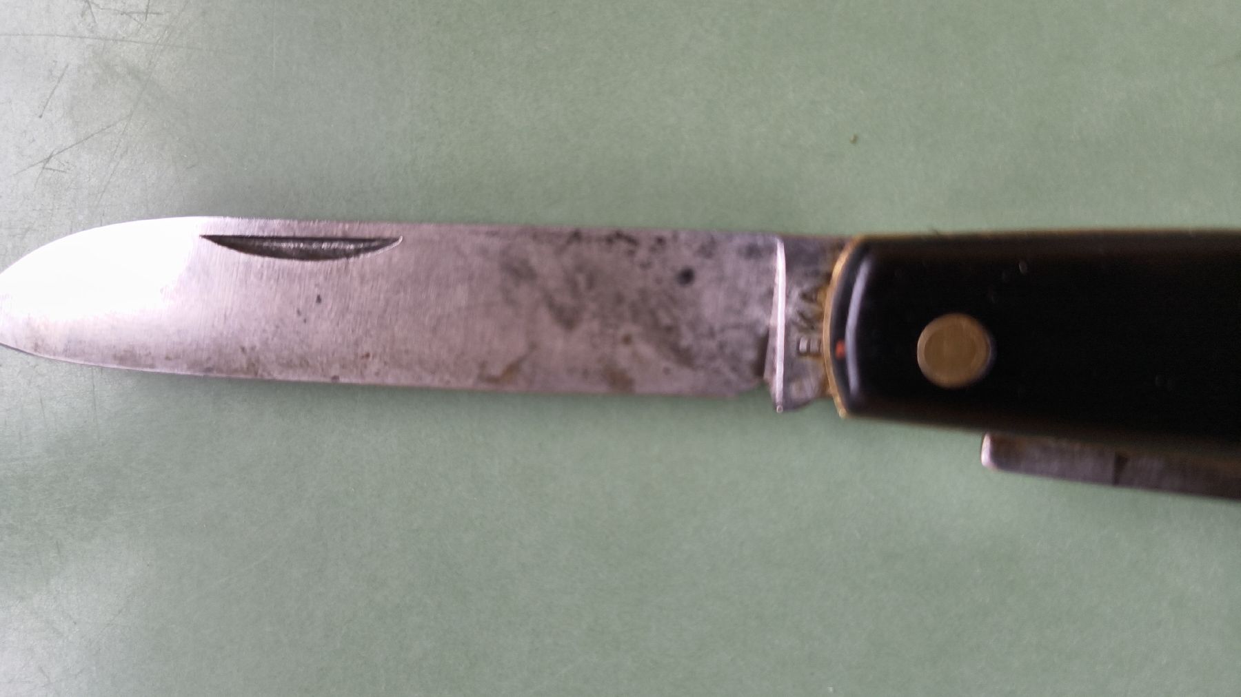 Coltelli tascabile: Antikes Sackmesser von EKA aus Schweden – Usato da Leimiswil venduto da Kallebulli 2