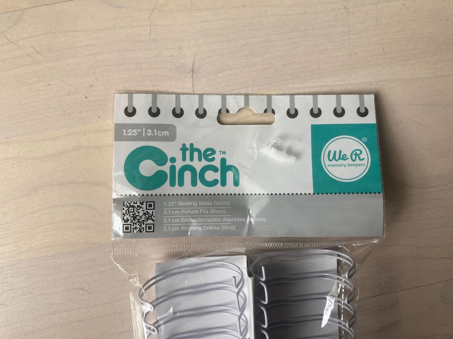 Macchine rilegatrici: Cinch Bindungsdraht 1.25“ weiss – Nuovo (secondo la descrizione) da Biel-Bienne venduto da missy_i