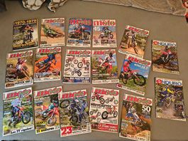 Lot 17 magazines Moto Verte et Enduro