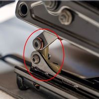 Porsche LWB Halterungen für die Sitzposition des Rennfahrers