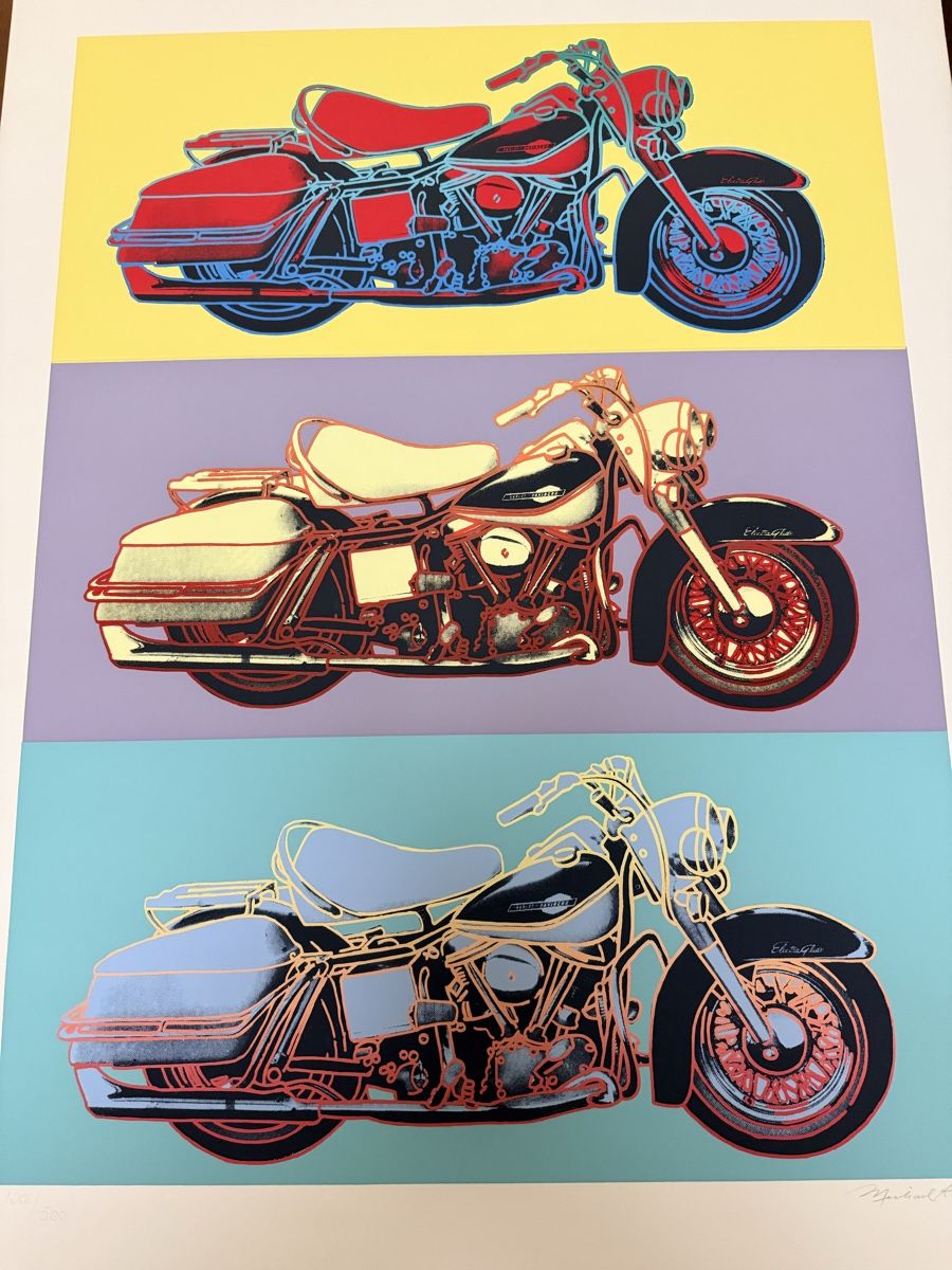 Grafica & Litografie: Renbaum - Harley Davidson - Serigraphie – Usato da Solothurn venduto da NUVICO 2