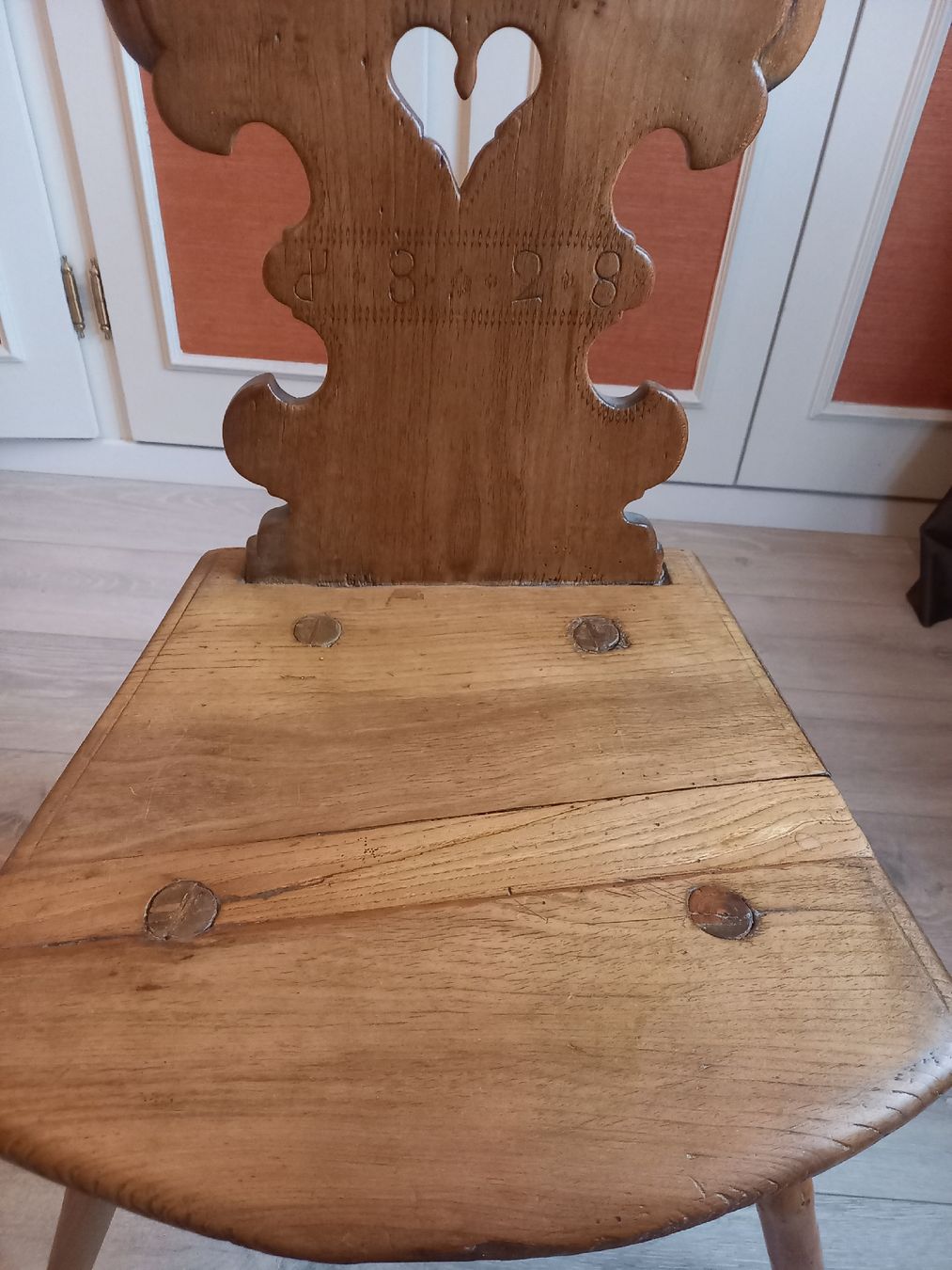 Sedie: Chaise provenant du centre de la Suisse datant de 1828 – Usato da GENEVE venduto da goldforall 6