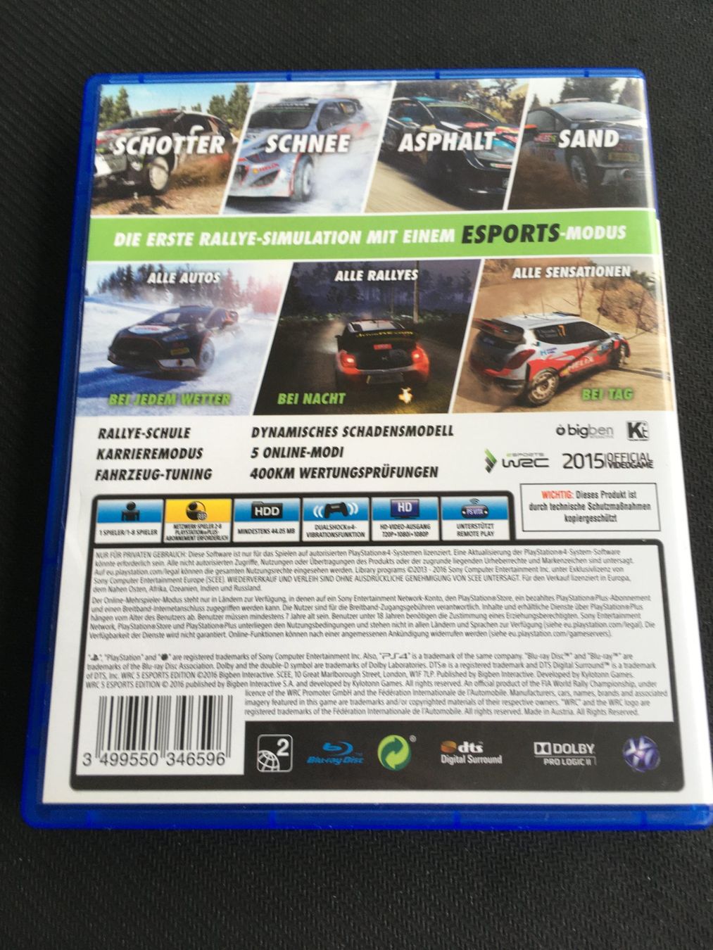 Sony Giochi: WRC 5 -  PS4 / Playstation 4 – Usato da St.Gallen venduto da sjosjo 1