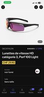 Lunette de soleil de sport unisexe