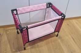 Rosa Bettli für Puppen