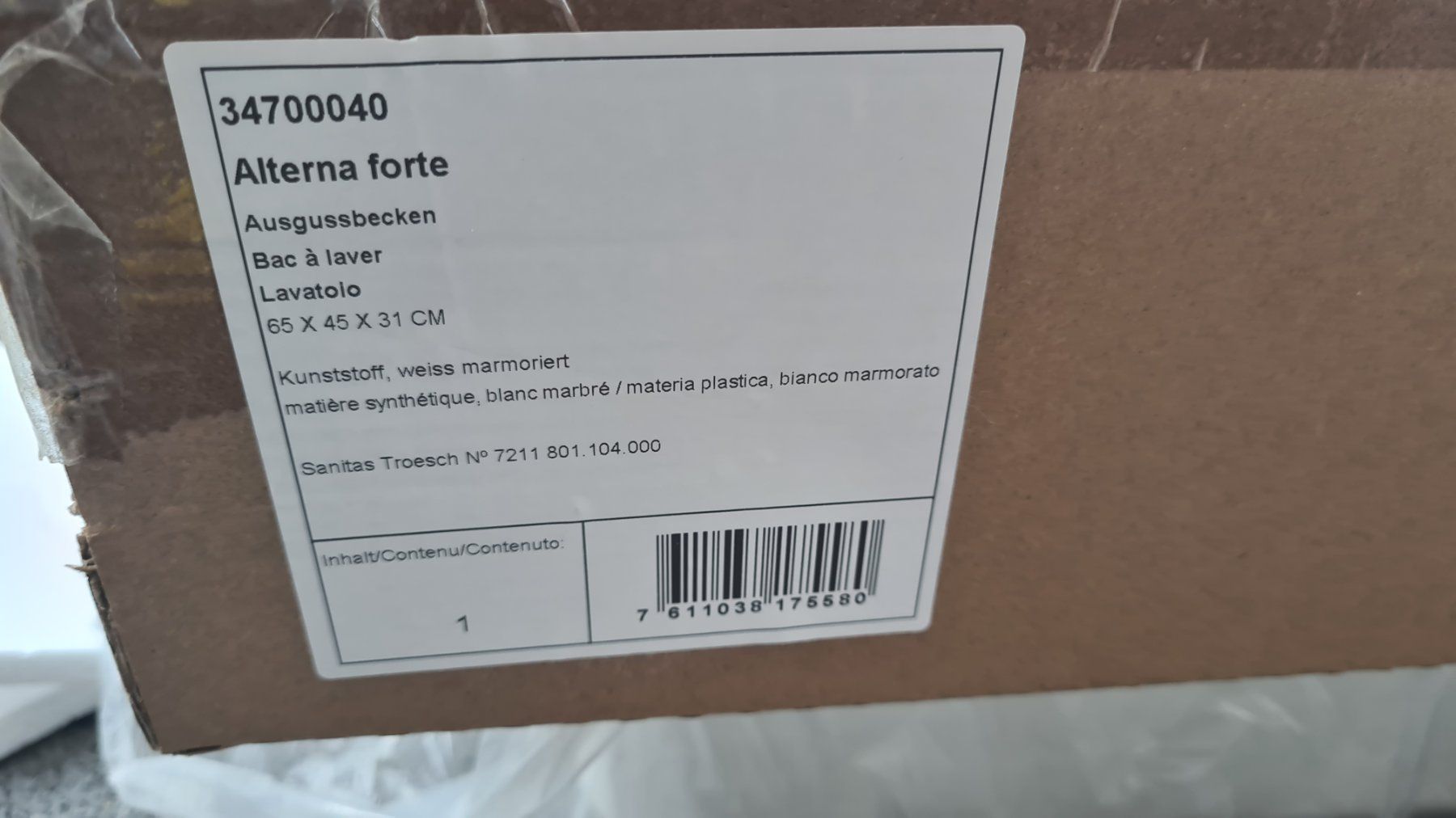 Lavabi & lavandini: Alterna forte Lavabo – Nuovo (secondo la descrizione) da Elgg venduto da chnusperking 1
