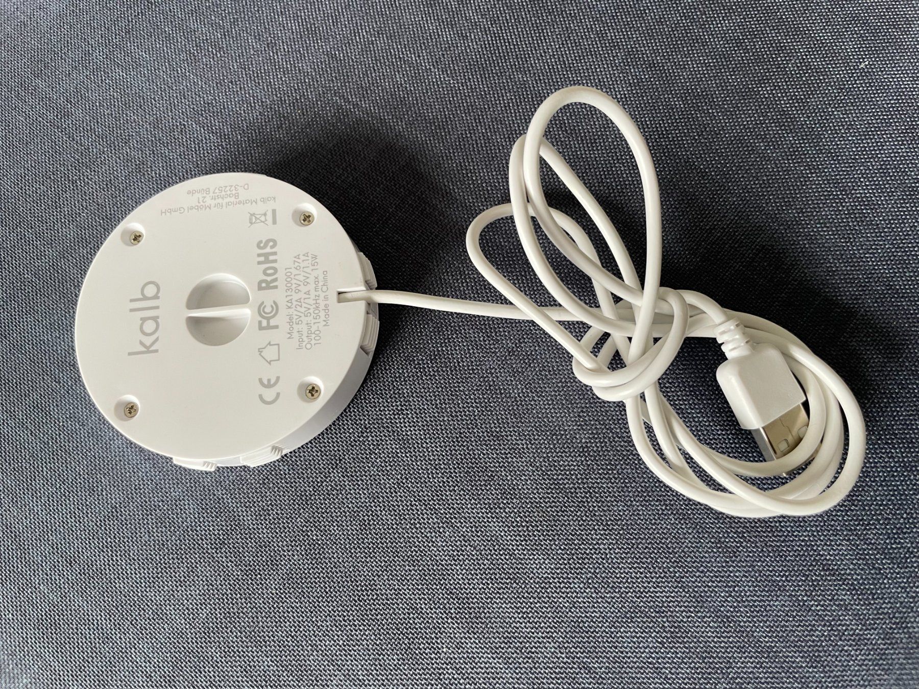 Caricabatterie: kalb | Qi Einbau Ladegerät Fast Charge Wireless – Nuovo (secondo la descrizione) da Embrach venduto da woeschchuchi 1