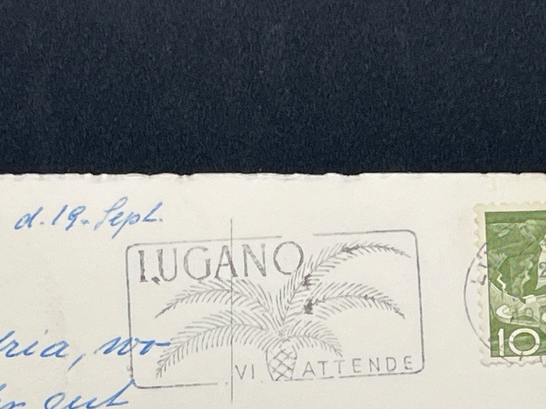 Cartoline postali: Gandria - Lago di Lugano – Usato da Widnau venduto da Brusi9 2