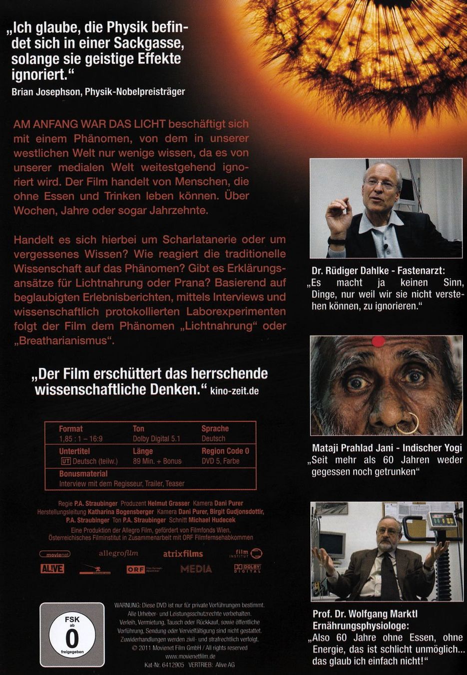 Tous les DVDs: Am Anfang war das Licht [DVD] – D'occasion à Reckingen VS par Melando 1
