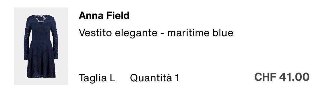Anna Field Vestiti: Vestito Anna Field – Nuovo (secondo la descrizione) da Besazio venduto da EmyScucy 2