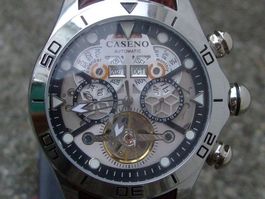 AUTOMATIK HERREN UHR EDLE AUSFÜHRUNG LUXUS PUR