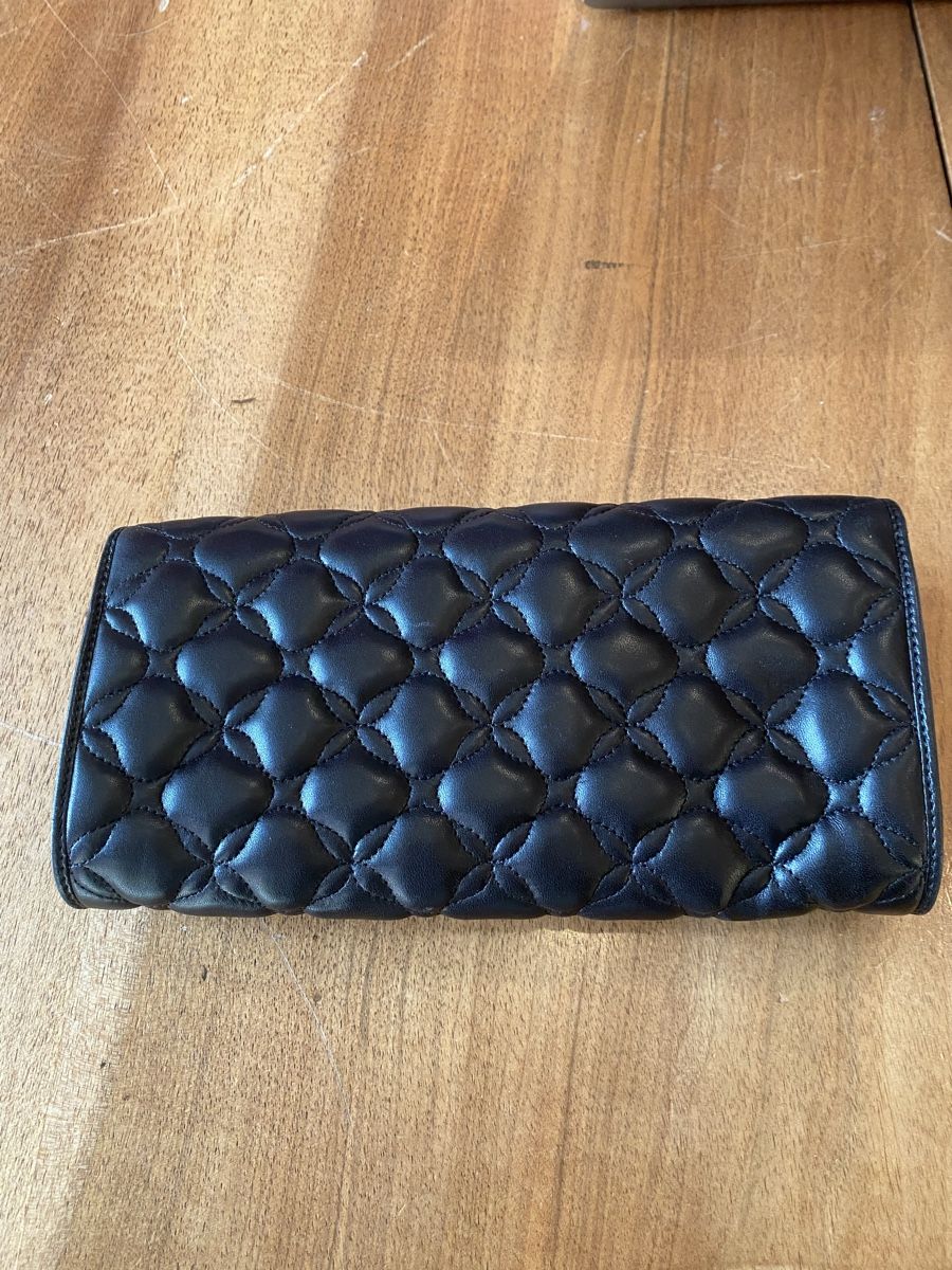 Chopard Borse da donna: Pochette Chopard en cuir matelassé noir – Usato da chez-le-bart venduto da Alec01 2