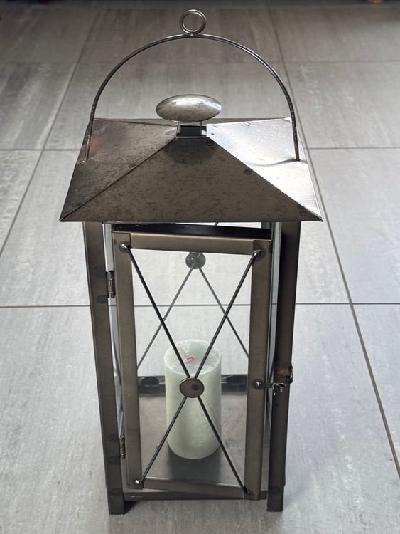 Lanternes: Schwarze Laterne - Windlicht - Gartenlaterne - 40 cm hoch – D'occasion à Zürich par Alot16 1
