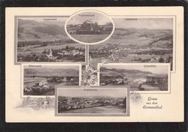 Lichtdruck Gruss aus dem Emmental , gel. 1921