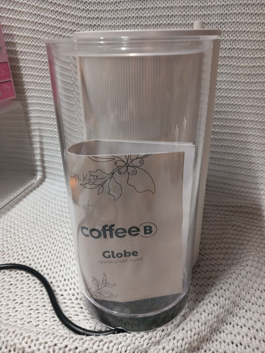 Coffee B Macchine per caffè & Macchine per espresso: CoffeeB Globe Kaffeemaschine weiss mit Kaffee – Nuovo (secondo la descrizione) da Gwatt (Thun) venduto da umwelt-brocki 3
