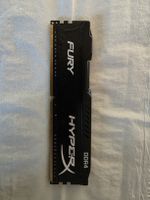 HyperX Fury DDR4 RAM, 8GB, 2400 MHz - Top Zustand!