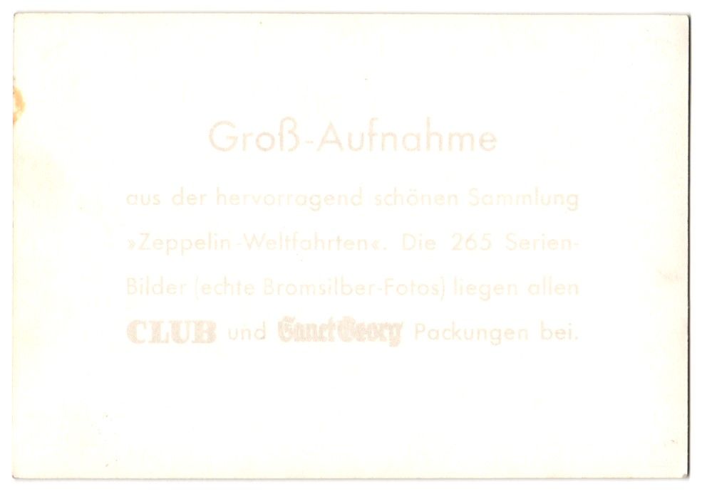 Fotografie & Manifesti: Fotografie Vorkriegs-Luftschiff, LZ 6 be – Usato da Berlin venduto da bartko-reher 1