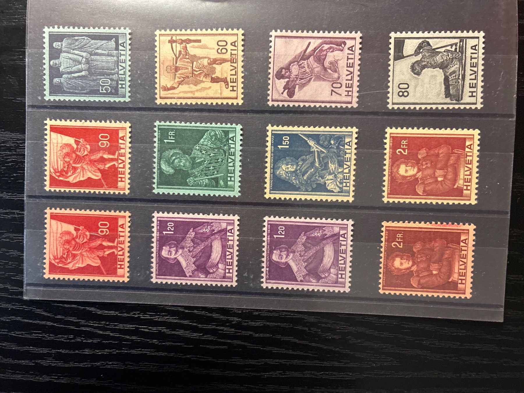 Tous les timbres: Briefmarken postfrisch **  1941 – Neuf (Voir description) à schafisheim par bru_bkb8