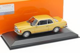 Mercedes-Benz 230 CE C123 1977-1985 gold met.       1:43