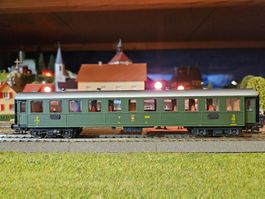 Personenwagen 3 Klasse, SBB, Roco, HO.