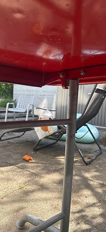 Tavoli: Antiker Gartentisch  verzinkt, klappbar – Usato da Aarau venduto da elasch1984 2
