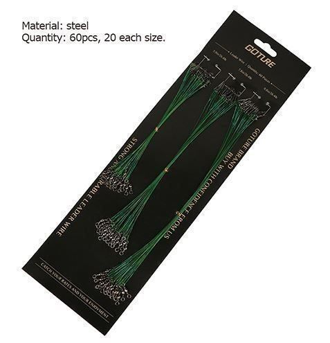 Fili: Goture Stahlvorfach - Set mit 60 Stk. – Nuovo e nell'imballaggio originale da Arbon venduto da Helmuth