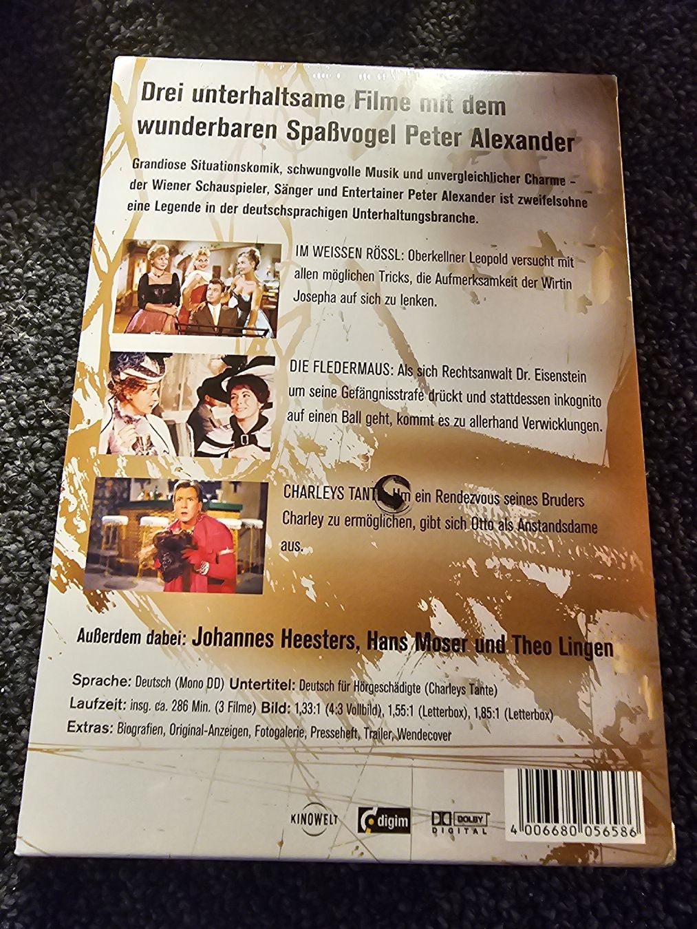 Tutti i DVDs: Peter Alexander Edition DVD Box - Neuverpackt – Nuovo e nell'imballaggio originale da Ruswil venduto da jan_bxl5 1