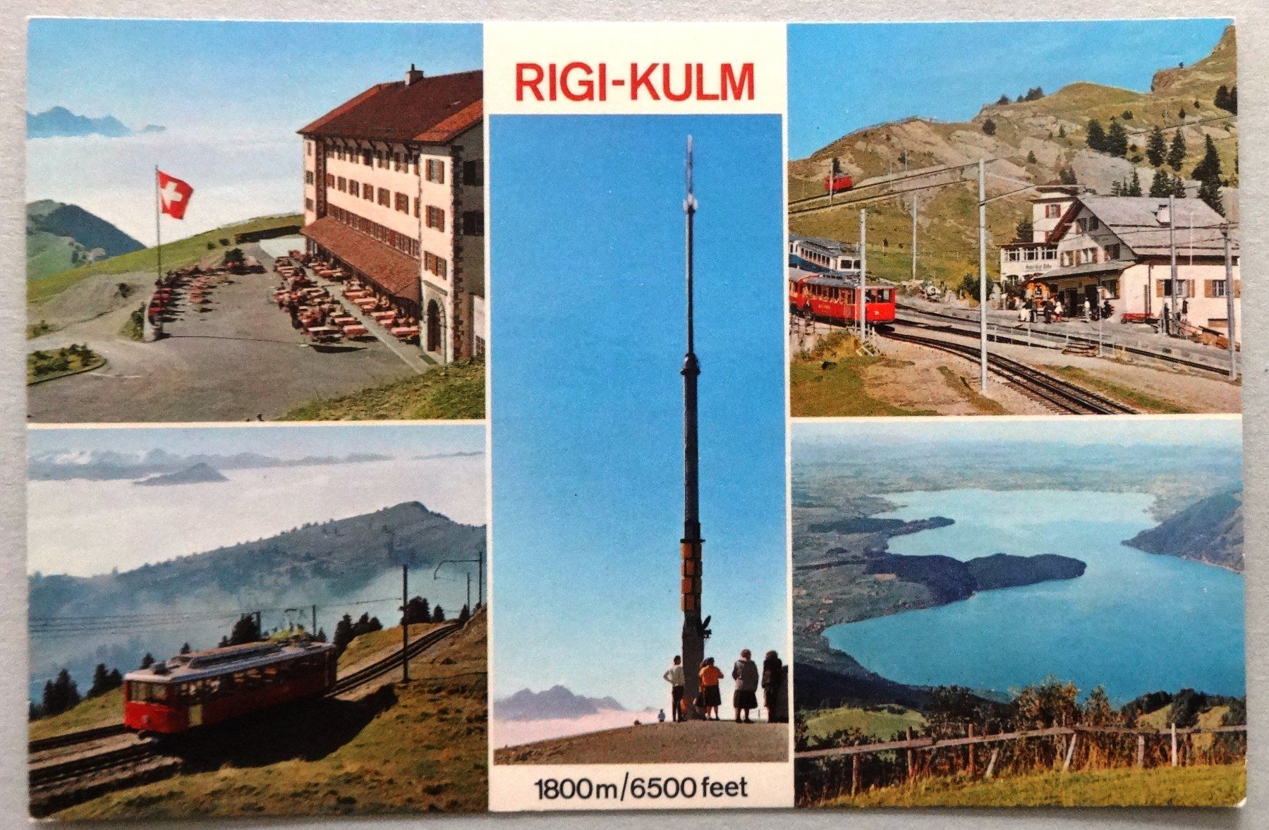 Ansichtskarten: Rigi-Kulm – Gebraucht aus Fétigny von Billy2miny