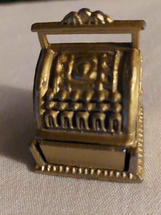 Miniatur-Türknäufe Mit Schlüsseln, Goldfarben, 4 Stück - Puppenhaus-Zubehör Im Maßstab 1:12