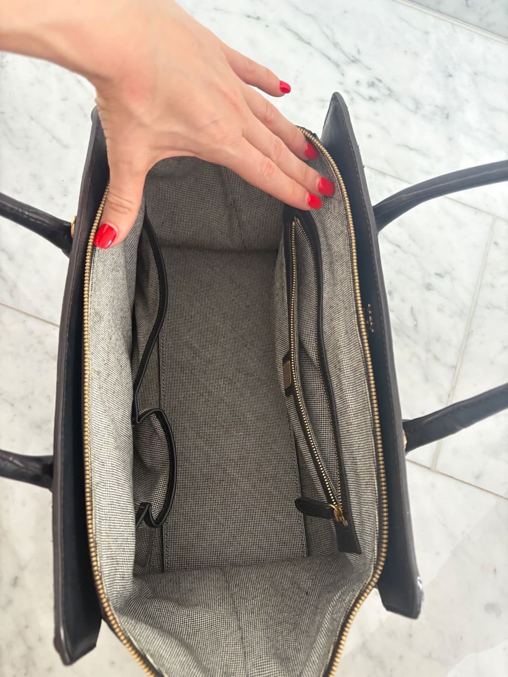 Mcm Borse da donna: MCM Leder Shopper Schwarz – Usato da Basel venduto da Poschy 3