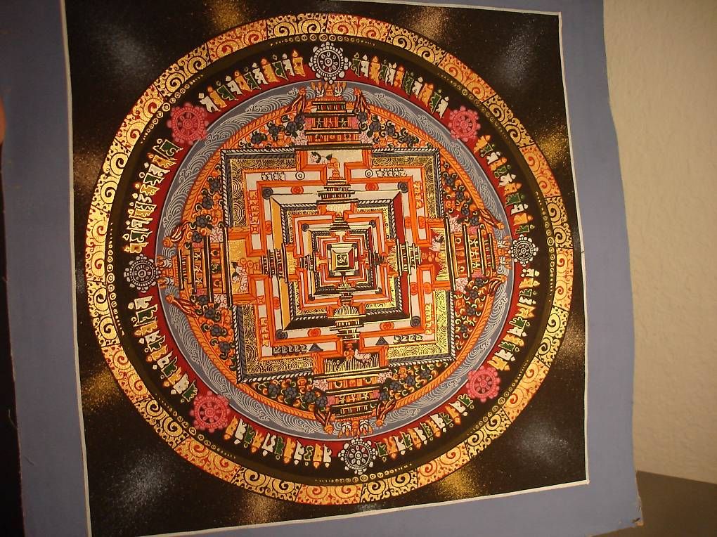 Poster & Bilder: THANKA / MANDALA  TIBET / NEPAL  1990 – Gebraucht aus Niederweningen von tsnuk333 2