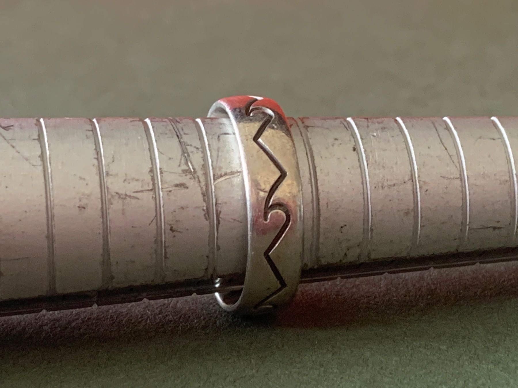 Anelli: Silberring ZICKZACK (53) – Usato da Laufen venduto da Bellebellezza 2
