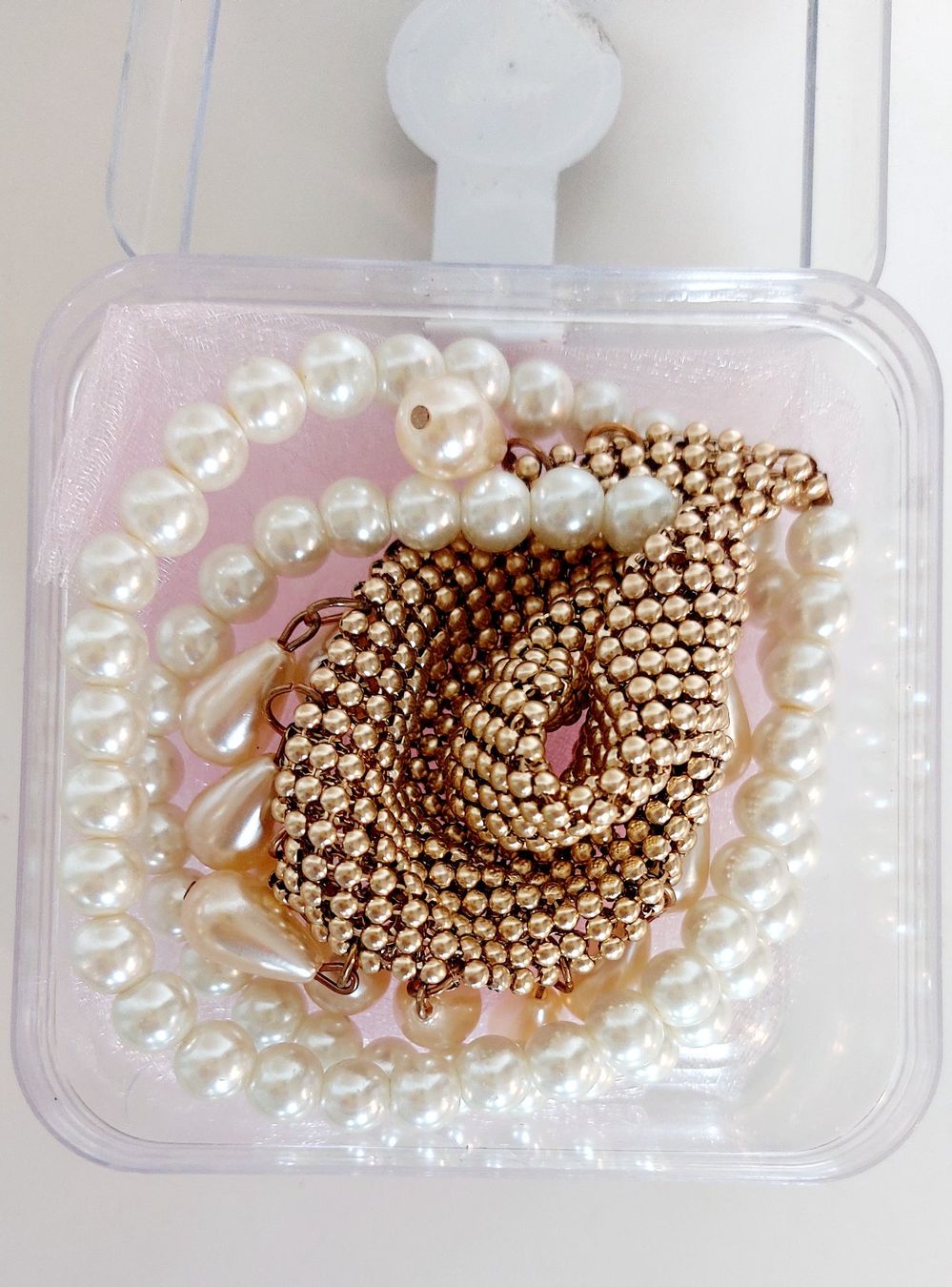 Catenine: Halskette Modeschmuck Perlen neuwertig – Nuovo e nell'imballaggio originale da Horgen venduto da zur_jq85 1