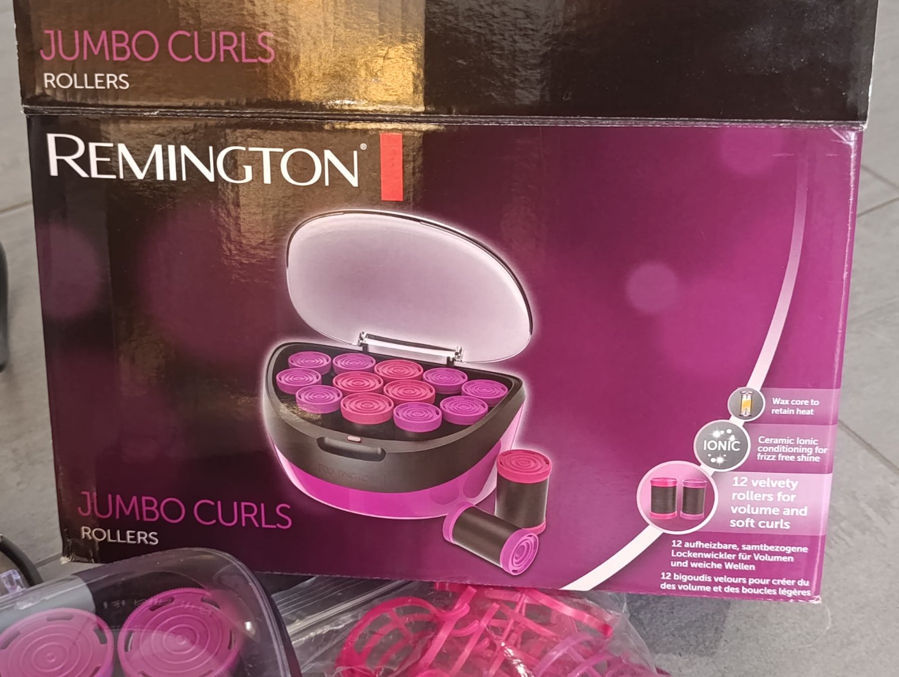 Remington Piastre & Arricciacapelli: REMINGTON Jumbo curls roller – Nuovo (secondo la descrizione) da Domat/Ems venduto da Lorand_ 4
