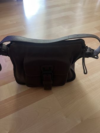 COCCINELLE Ledertasche braun Schultertasche Damen guter Zust