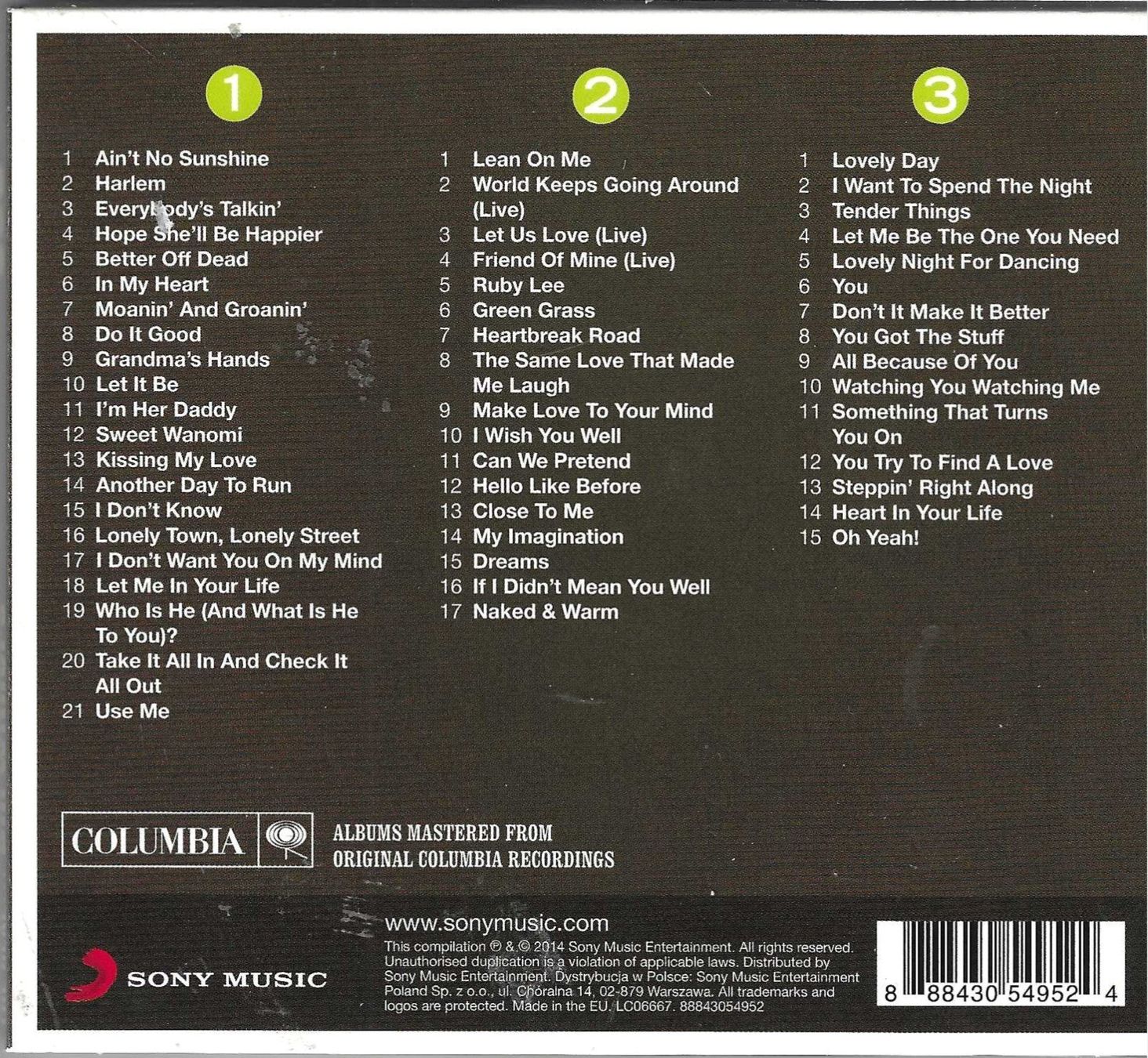 CDs: Bill withers 3 CD's Digipack - The Real... The Ultimate Coll – Gebraucht aus Savagnier von Ne2065 1