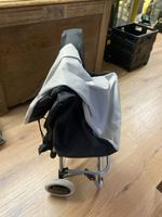 Chariot de courses pliable avec sac amovible