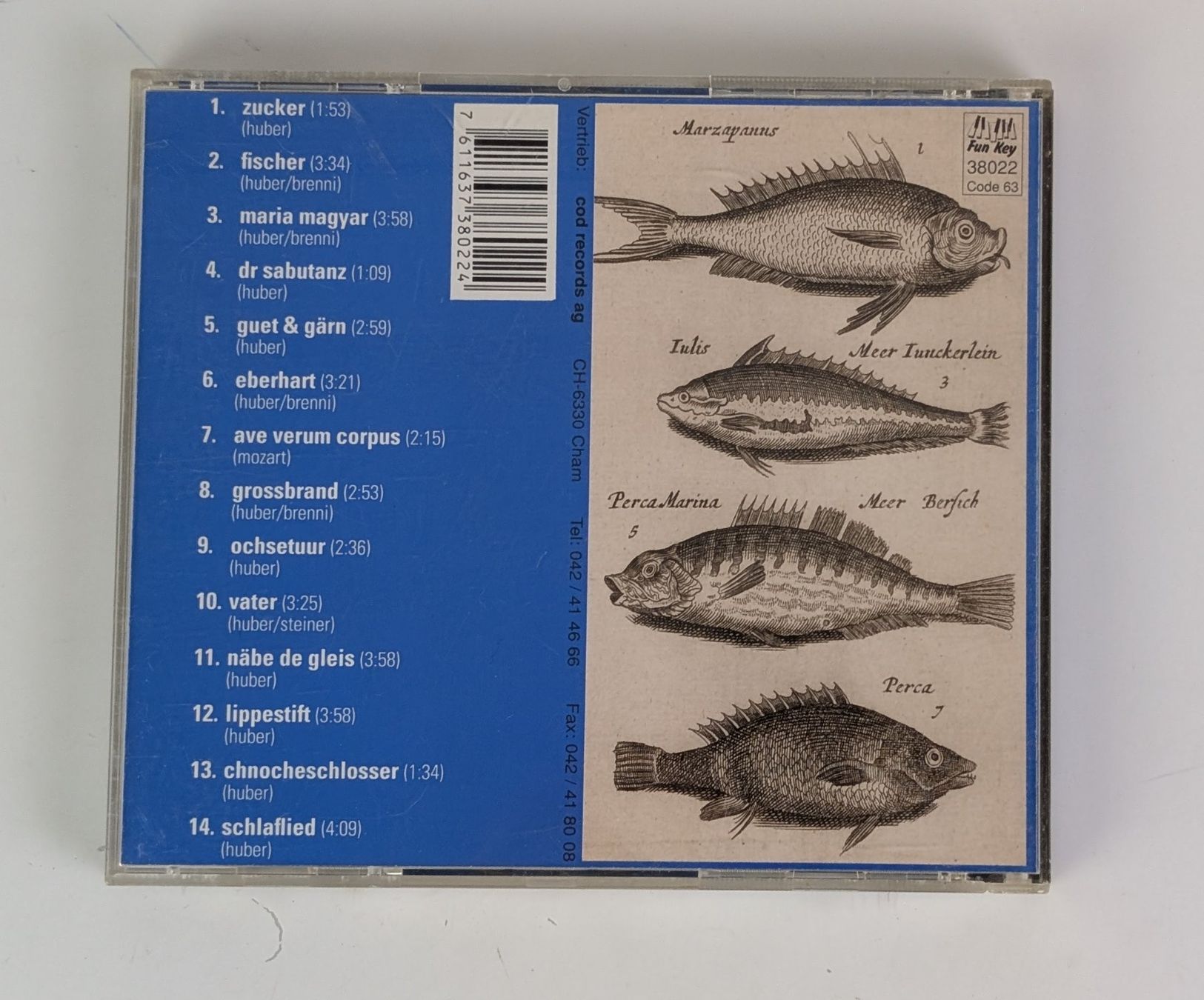 CD: Patent Ochsner - Fischer CD, Top – Usato da Zürich venduto da 1.Simon 1