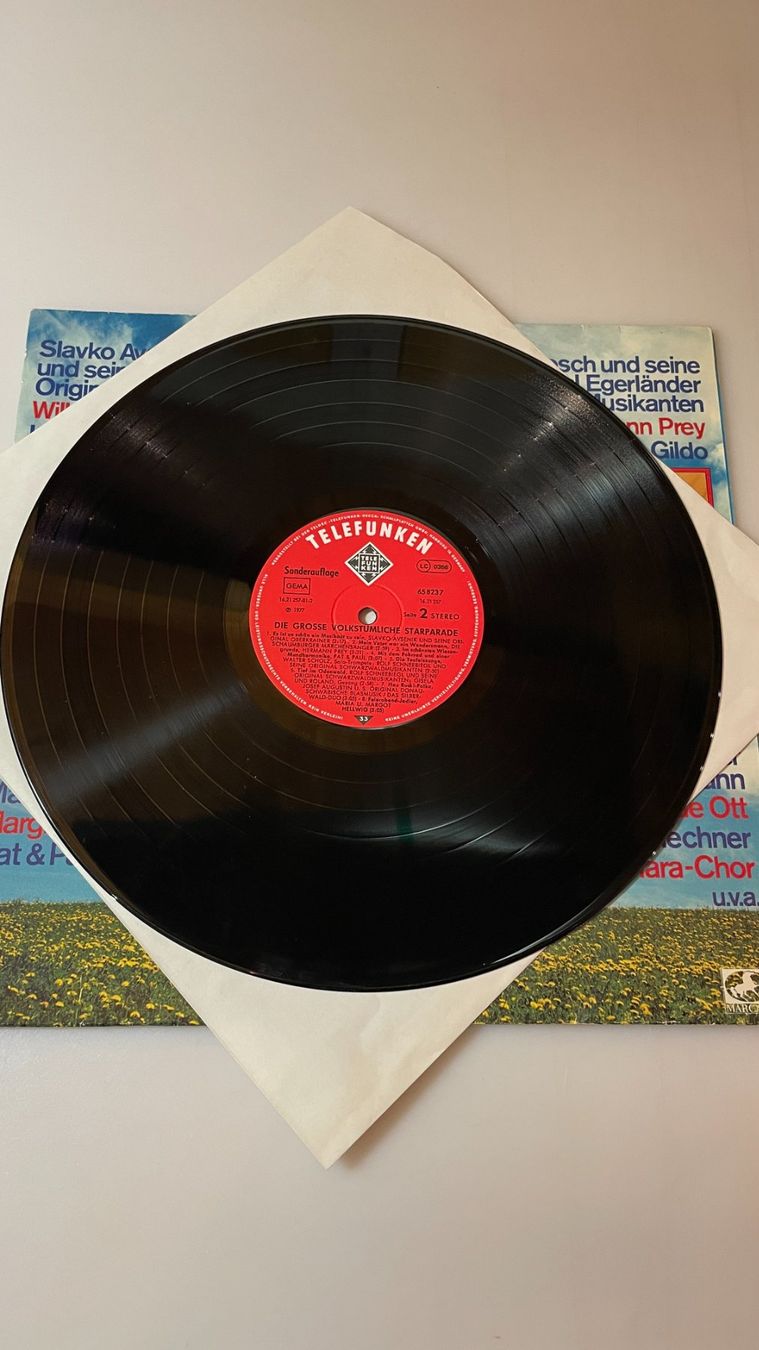 Dischi in vinile: Die grosse volkstümliche Starparade - 2 LPs – Usato da Glattfelden venduto da flomiking 5