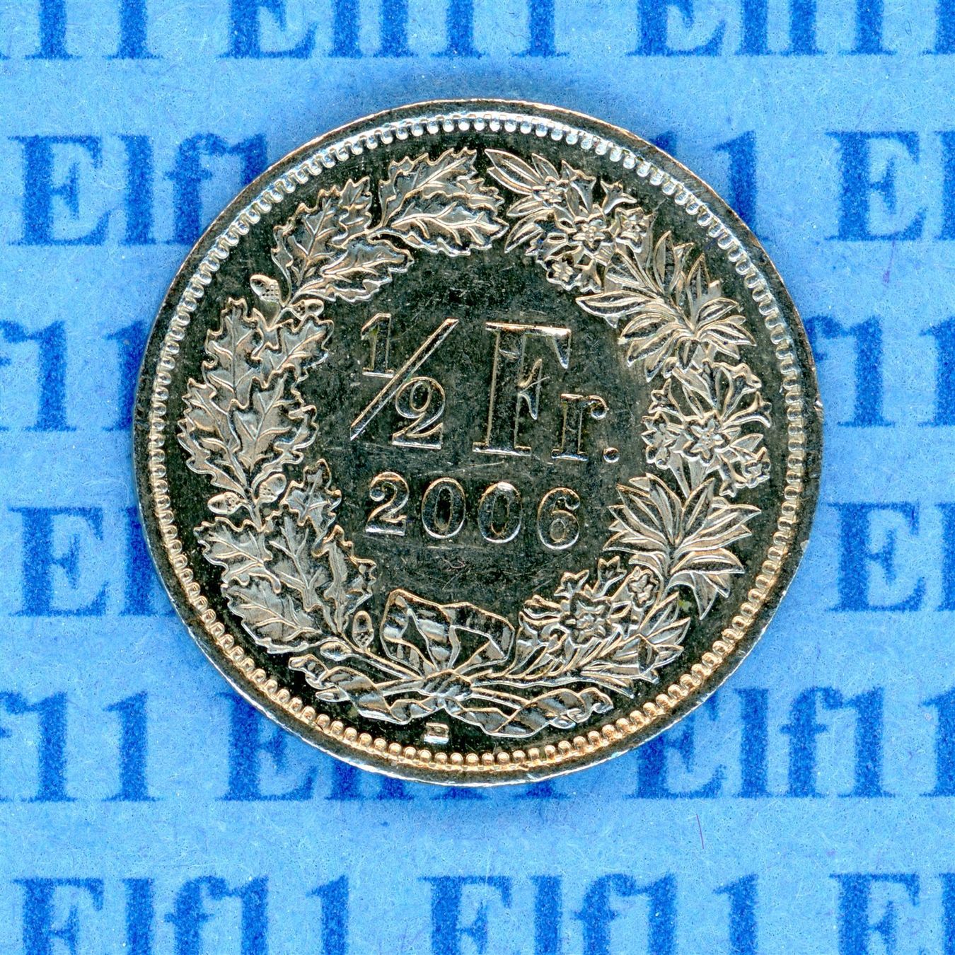 Tutti le monete: CHF___0.50 2006 vz 50 Rappen – Usato da Widnau venduto da Elf11