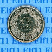 CHF___0.50 2006 vz 50 Rappen