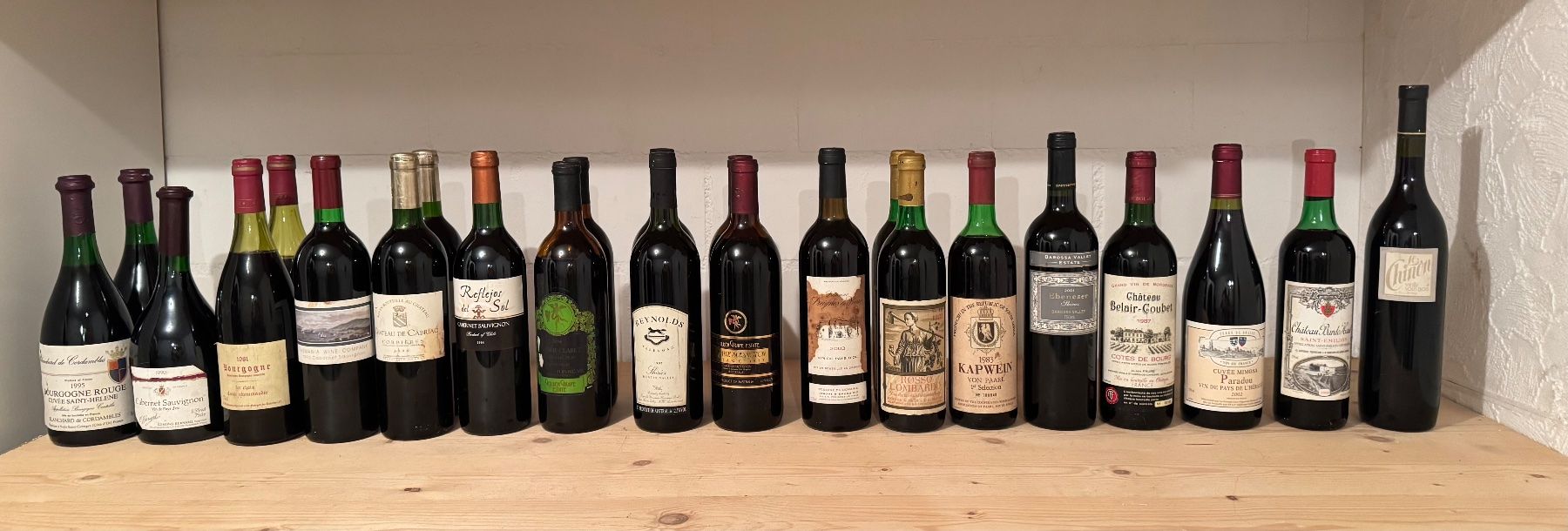 Vino: Weinsammlung mit 93 Flaschen – Nuovo (secondo la descrizione) da Volketswil venduto da CHEF2222 2