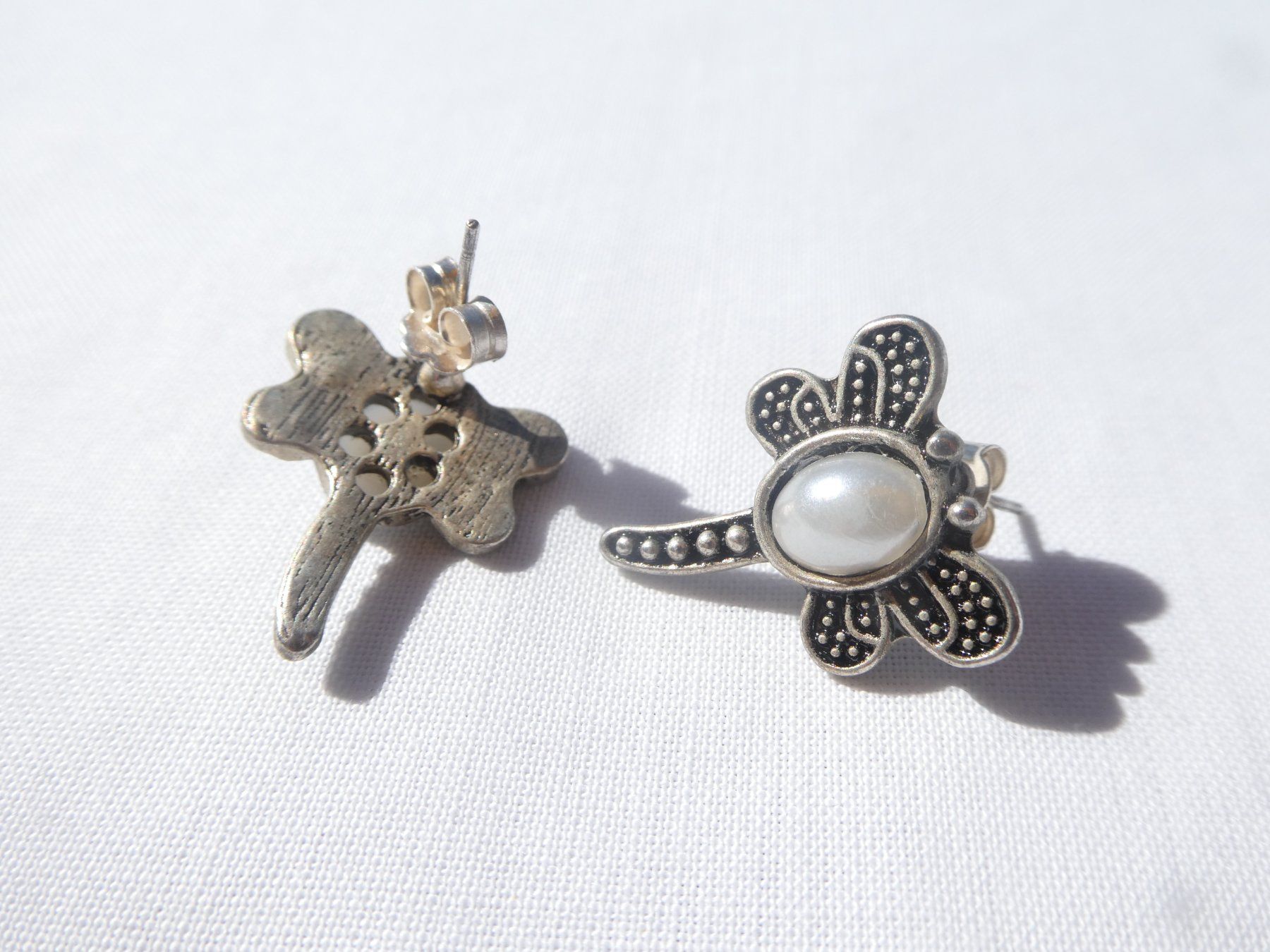 Orecchini pendenti & Orecchini a lobo: Ohrstecker, Libelle, Modeschmuck; Länge 2cm – Nuovo (secondo la descrizione) da Gattikon venduto da kaandooh 2