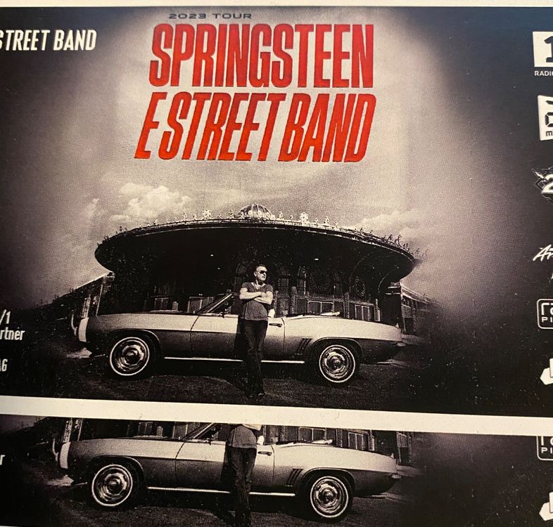 2x Bruce Springsteen & The E street band tour 2023 Zürich Kaufen auf