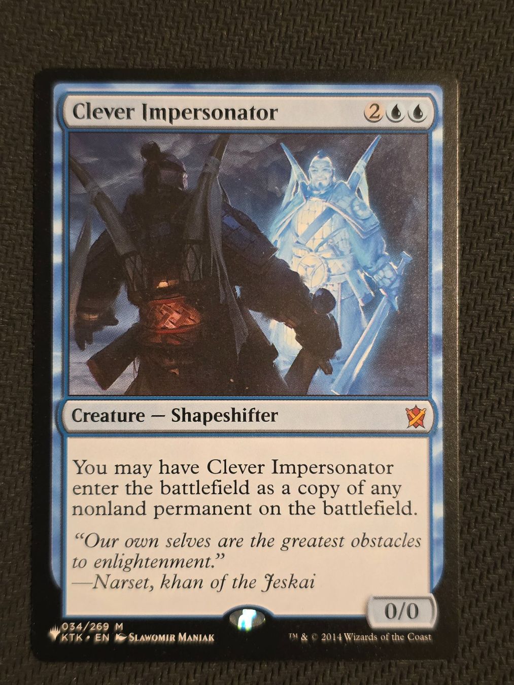 Magic The Gathering Carte collezionabili: Clever Impersonator  -  MTG – Usato da Zürich venduto da Semagets