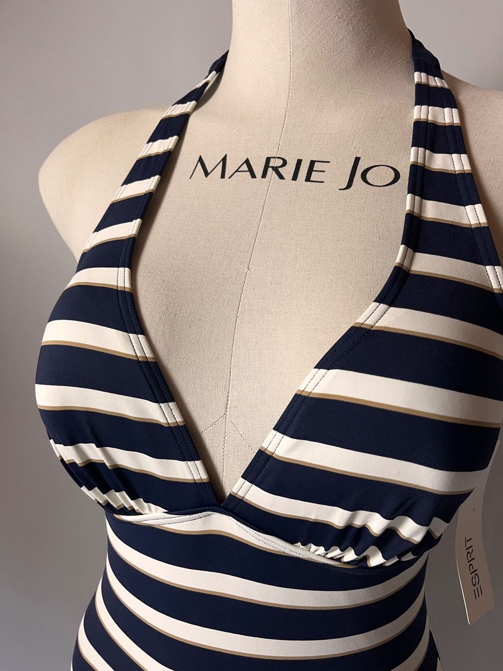 Esprit Costumi da bagno & Bikini: ESPRIT, Badekleid, Grösse 42, Farbe Blau/Weiss – Nuovo e nell'imballaggio originale da Rudolfstetten venduto da gst_g7xl 1