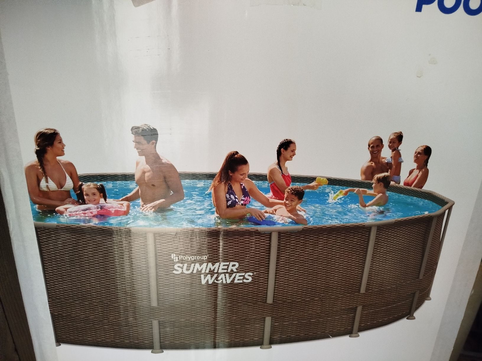 Piscine: Sommer Pool Summer Waves 4.88m Durchmesser, inkl. Leiter – Nuovo (secondo la descrizione) da Bleienbach venduto da Riva1114