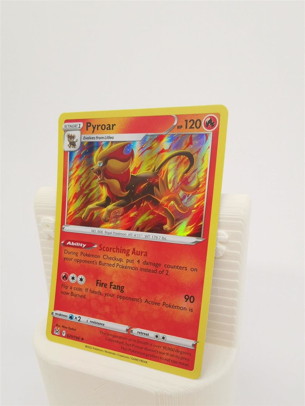 Cartes à collectionner: Pyroar - Lost Origin 029/196 - Holo – Neuf (Voir description) à Niederglatt ZH par RetroBros 1